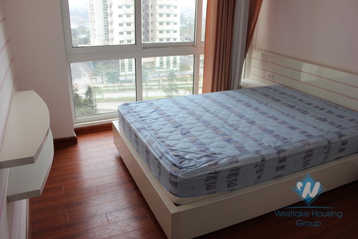 Large size apartment with nice design available for lease in Ciputra, Tay Ho, Hanoi